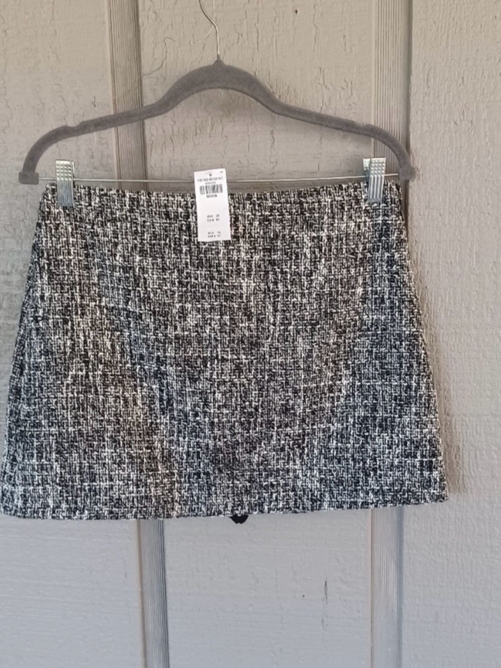 Abercrombie And Fitch The Scarlett Tweed Mini Skort Size M Women Preppy